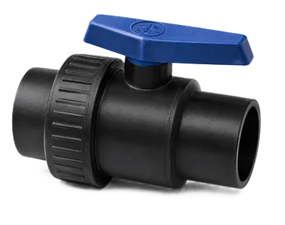 PVC Single Union Ball Valve(Plain Solvent x Plain Solvent)
