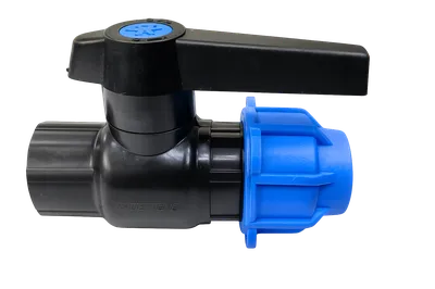 Single Piece Molded PVC Ball Valve