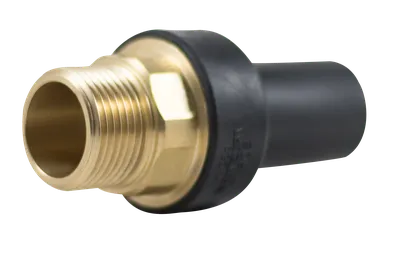 Brass Spigot Transition Fitting - Male BSPT