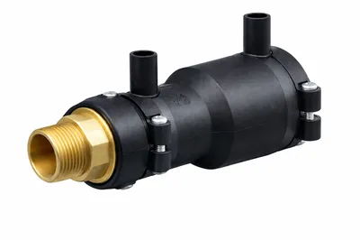 EF Brass Transotion Reducer Male