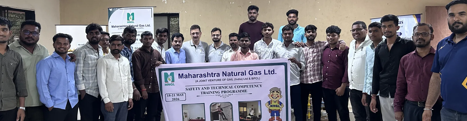 Electrofusion Welding Workshop at MNGL, Pune